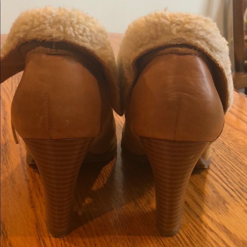 Heeled boot leather upper - Picture 3 of 10